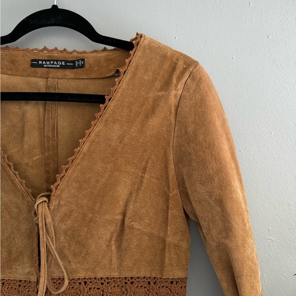 Vintage Rampage Leather Jacket - Picture 8 of 8